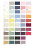 Schlossberg Satin topper cover color chart