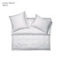 Luxurious fine jersey bed linen "Schlossberg Uni Royal", Glace