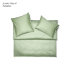 Luxurious fine jersey bed linen "Schlossberg Uni Royal", Palmier