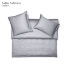 Satin bed linen "Schlossberg Satin Noblesse", Acier