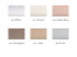 Moon" bed linen in French linen Color chart