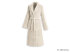 Super soft ladies' bathrobe "Weseta Dreamflor" - 87 Ivory