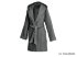 Hooded coat "dreamflor short", graphite