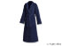 Men's shawl collar coat "Weseta Dreamflor"- Night Blue