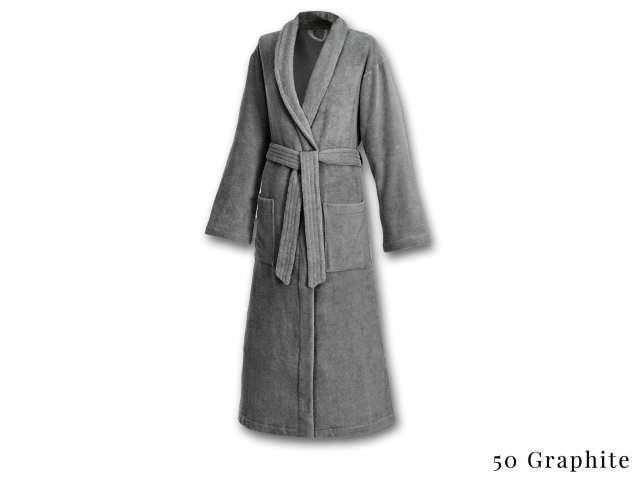 Herren Schalkragenmantel "Weseta Dreamflor"- Graphite
