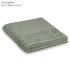 Super soft terry towels "Weseta Dreamflor" - 65 urbangreen