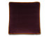 Velvet sofa cushion with bar "Etro Viola"