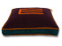 Velvet sofa cushion with bar "Etro Viola"