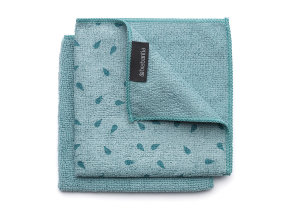 Microfiber dish drying cloths set of 2 "Mint"