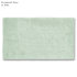 Weseta Dreamtuft Puro" bath rug - 71 Mint