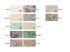 Cotton jacquard "Leitner Eden" color chart