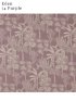 Baumwoll Jacquard "Leitner Eden", Purple