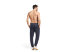 Herren Long Pants in Black Iris von Hanro, Rückseite