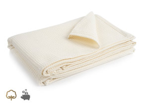 The lightest summer blanket (for super hot nights) in cream