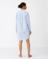  Nachthemd im Boyfriend-Look "Lexington American Authentic Nightshirt Blue" 