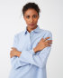  Nachthemd im Boyfriend-Look "Lexington American Authentic Nightshirt Blue" 