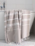 Hamam towel "Beige-White"