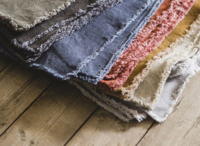 Leinentischset Stonewashed "Libeco Pacific", 35 x 50 cm in 8 Farben
