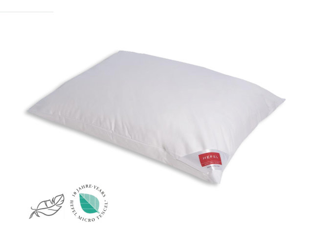 Tencel down 3-chamber pillow "Hefel - DeLuxe Down"