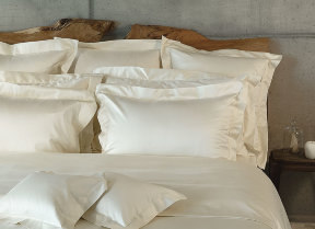 Satin Bed Linen 1000 TC "Capela Champagne"