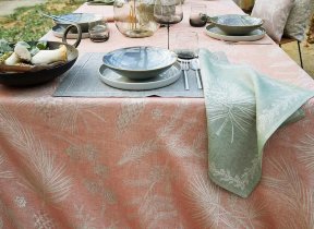 Jacquard Leinentischläufer "Leitner Foresta" in 9 Farben