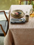 Jacquard linen table linen "Leitner Savanna"