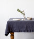 Pre-washed linen tablecloth, Dark Grey