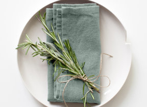 Leinenserviette 2er Set "Everyday" 8 Farben