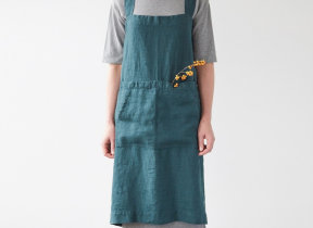 Linen apron "Pinafore" in 3 colors