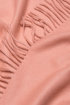 Plaid aus Lambswolle & Angora "Begg&Co Jura Dusty Pink", Detail