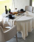 Linen napkin "Lina" with table linen "Moinho" and "Lenita" from Celso de Lemos