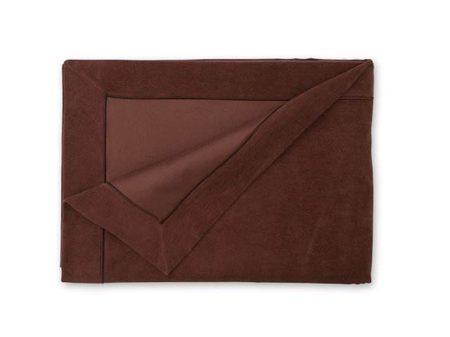 Velvet bedspread Lexington Hotel Collection in Chestnut