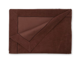 Velvet bedspread "Hotel Collection Chestnut"