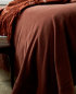 Velvet bedspread Lexington Hotel Collection in Chestnut