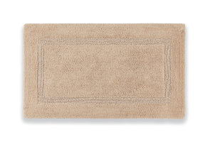 Badeteppich aus Ägyptischer Baumwolle "Habidecor Reversible Linen", 50 x 80 cm