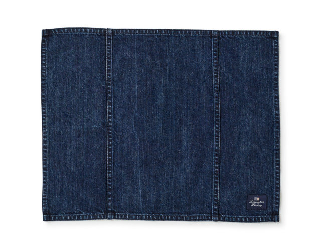 Tischset "Icons Twill Denim" von Lexington