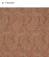 Linen jacquard "Leitner Paisley 278", 35 rust red