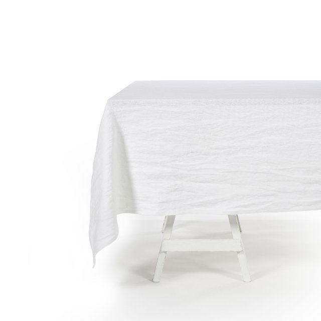 Libeco Optic White tablecloth
