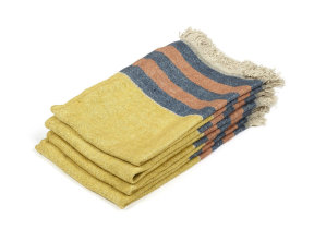 Hamamtuch "Libeco Red Earth Stripe"