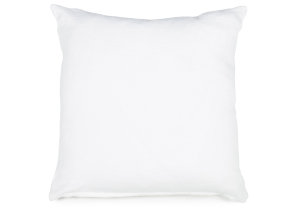 Hudson White" linen cushion cover