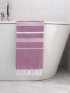 Hamam towel "Raspberry-White"