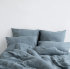 Blue Fog linen bedding Linen Tales