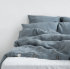 Blue Fog linen bedding Linen Tales