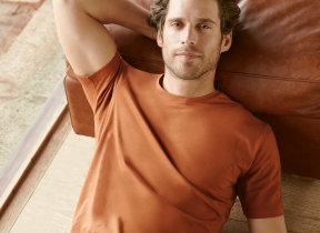 Herrenshirt "Living Canyon Red"