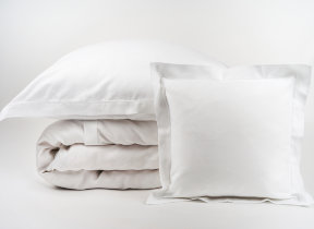 Linen bed linen "Tradition White"