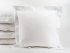 Graser Linen Ajour White Cushion Cover