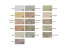 Leitner Leinen "Intarsio" color chart 2021 table linen