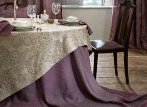 Leinentischläufer "Intarsio" in 16 Farben