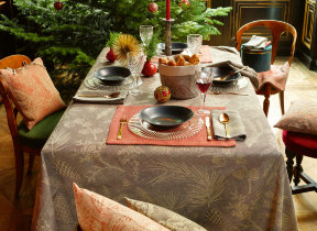 Leinen Tischsets Jacquard "Leitner Foresta 275" in 9 Farben