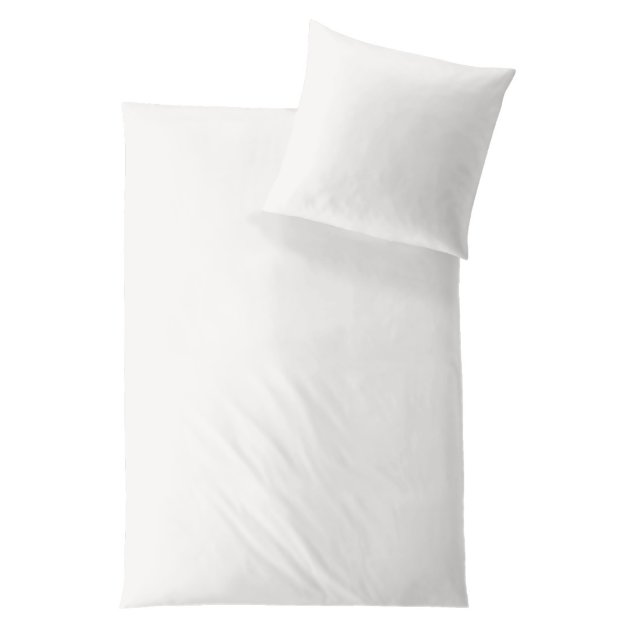 Tencel bed linen "Hefel Uni", ivory